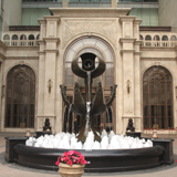 加州米黃、安琪米黃、米黃大理石,經典運用之一成都仁和春天酒店